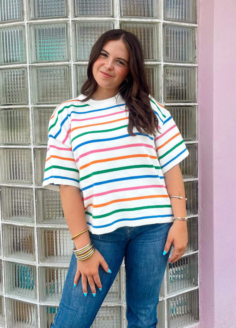 Rainbow Bright Top